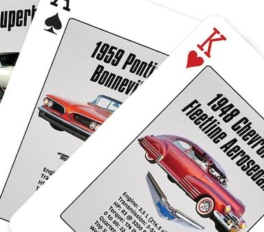 Eurographics Playing Cards  Muscle Cars