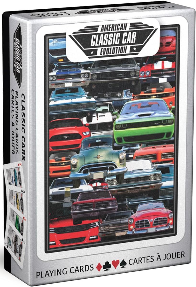 Eurographics Playing Cards  Muscle Cars