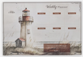 Christian Art Gifts I Will Carry You Large Undated Weekly Planner Pad - Isaiah 46:4