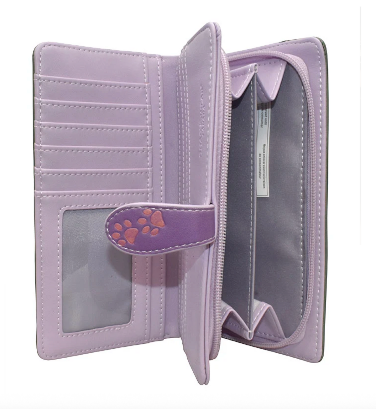 Shag Wear Puppy Love Wallet Purple 7"