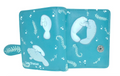 Shag Wear Manatee Small Wallet Teal 4.5"