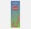 Legend of the Candy Cane Christmas Bookmarks – Christian Holiday Gifts, Pack of 25