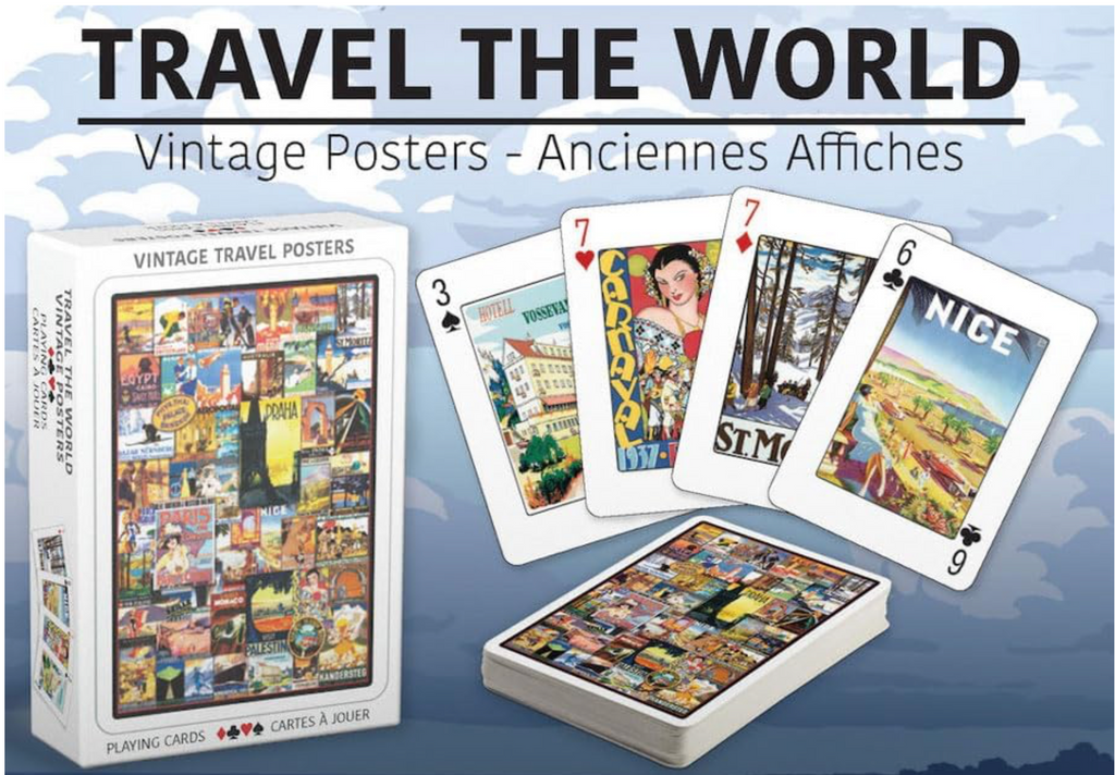 Eurographics Playing Cards Travel the World