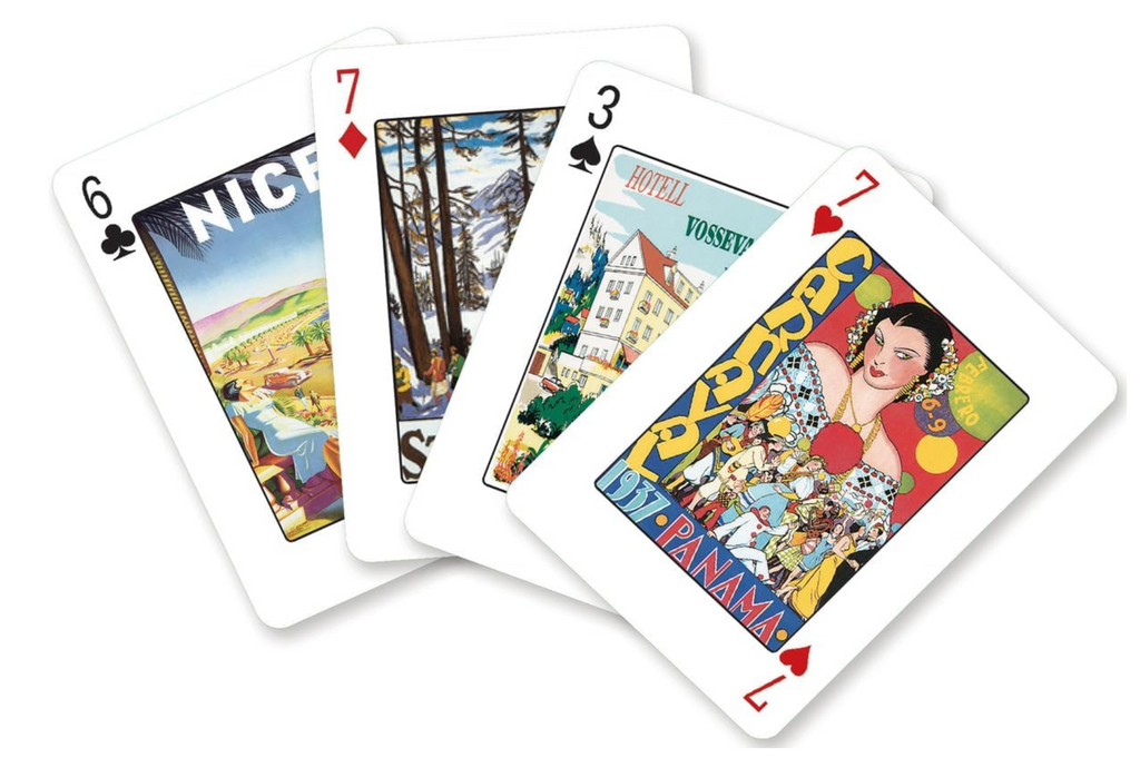 Eurographics Playing Cards Travel the World