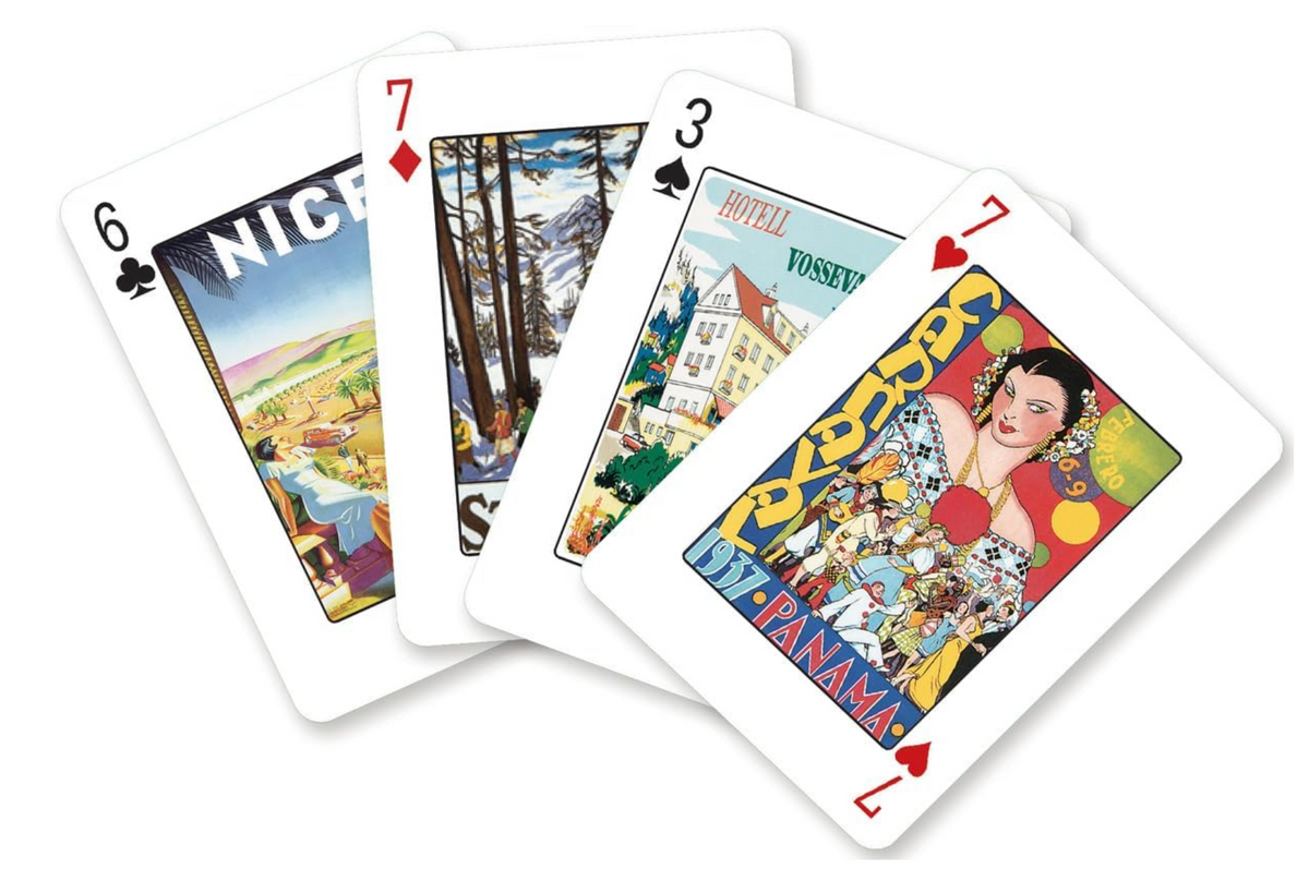 Eurographics Playing Cards Travel the World