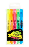 Christian Art Gifts Bible Study Scripture Gel Highlighters Twist & Glide 5-Piece