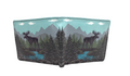 Shag Wear Wilderness Moose Billfold Wallet